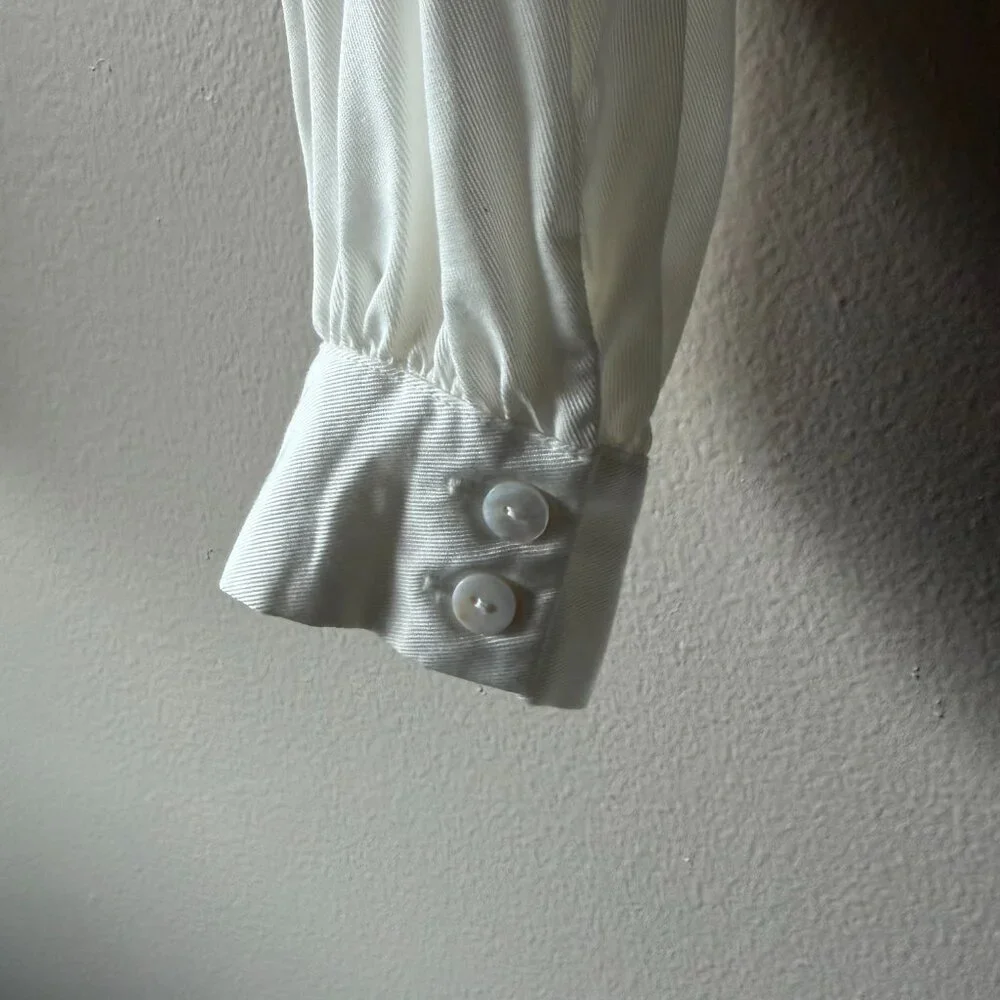Eggie White Milkmaid Top - Picture 3 of 4